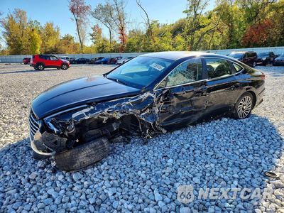 2021 HYUNDAI SONATA HYBRID SEL KMHL34JJ0MA034938 - główne zdjęcie licytacji z USA - miniatura