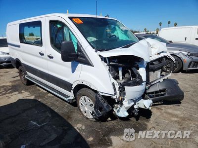 Czwarte zdjęcie samochodu z boku: 2025 FORD TRANSIT 250 DELIVERY VAN VIN:1FTBR1Y83SKA67861 - miniatura