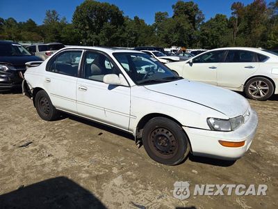 Czwarte zdjęcie samochodu z boku: 1997 TOYOTA COROLLA DX VIN:2T1BB02E6VC194459 - miniatura