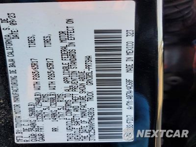Zdjęcie 12 z 12 samochodu: 2023 TOYOTA TACOMA TRD SPORT VIN:3TMCZ5ANXPM642016 - miniatura