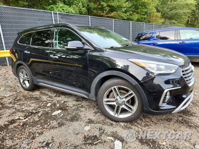 Czwarte zdjęcie samochodu z boku: 2017 HYUNDAI SANTA FE LIMITED ULTIMATE VIN:KM8SRDHF4HU236567 - miniatura