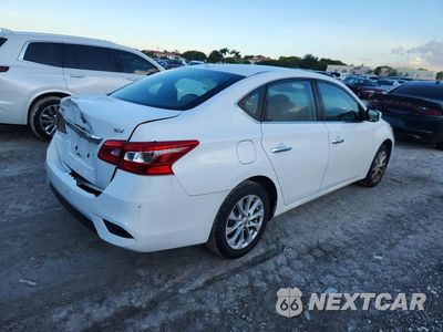 Trzecie zdjęcie samochodu z tyłu: 2019 NISSAN SENTRA SV VIN:3N1AB7AP1KY333340 - miniatura
