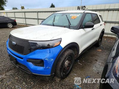 2021 FORD EXPLORER POLICE INTERCEPTOR 1FM5K8AW9MNA05719 - główne zdjęcie licytacji z USA - miniatura