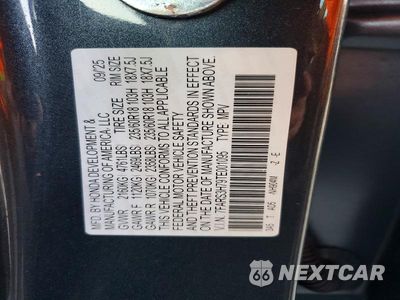 Zdjęcie 13 z 13 samochodu: 2026 HONDA CR-V EXL VIN:7FARS3H79TE001095 - miniatura