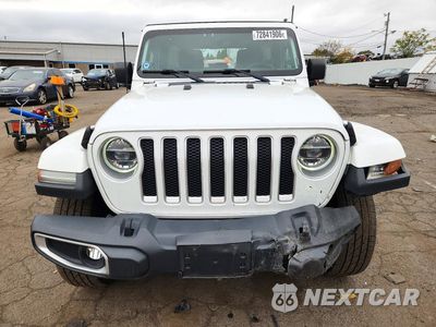 Piąte zdjęcie samochodu w środku: 2018 JEEP WRANGLER UNLIMITED SAHARA VIN:1C4HJXEG2JW124641 - miniatura