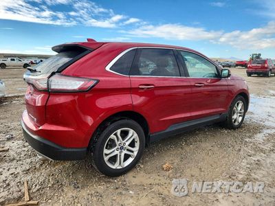 Trzecie zdjęcie samochodu z tyłu: 2018 FORD EDGE TITANIUM VIN:2FMPK4K80JBC37683 - miniatura