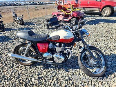 2012 TRIUMPH MOTORCYCLE BONNEVILLE T100 SMT910K16CT516524 - główne zdjęcie licytacji z USA - miniatura