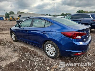 Drugie zdjęcie samochodu z przodu: 2019 HYUNDAI ELANTRA SE VIN:5NPD74LF1KH463565 - miniatura