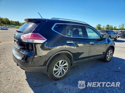 Trzecie zdjęcie samochodu z tyłu: 2015 NISSAN ROGUE SL VIN:5N1AT2MV9FC825907 - miniatura