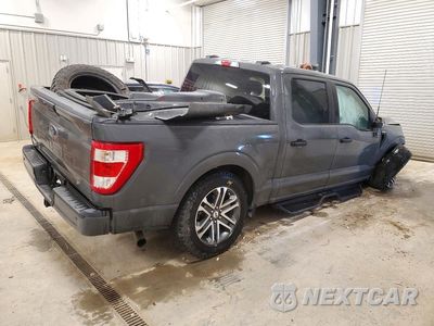 Trzecie zdjęcie samochodu z tyłu: 2021 FORD F150 SUPERCREW VIN:1FTEW1EP0MFB94998 - miniatura
