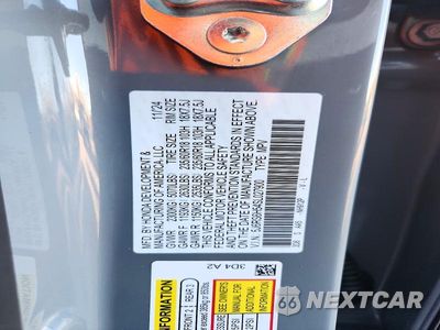 Zdjęcie 13 z 13 samochodu: 2025 HONDA CR-V SPORT VIN:5J6RS6H54SL027900 - miniatura