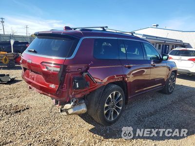 Trzecie zdjęcie samochodu z tyłu: 2021 JEEP GRAND CHEROKEE L OVERLAND VIN:1C4RJKDG3M8129638 - miniatura