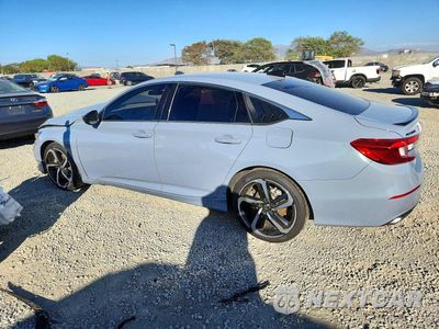 Drugie zdjęcie samochodu z przodu: 2022 HONDA ACCORD SPORT SE VIN:1HGCV1F46NA108785 - miniatura