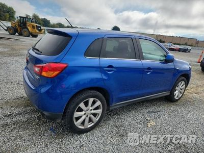 Trzecie zdjęcie samochodu z tyłu: 2015 MITSUBISHI OUTLANDER SPORT SE VIN:4A4AR4AU1FE016909 - miniatura