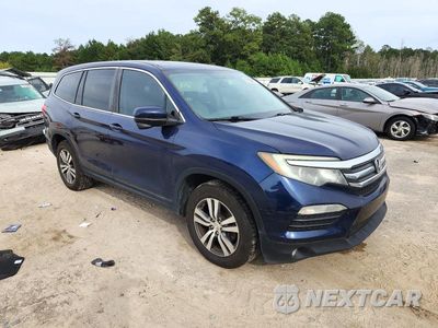 Czwarte zdjęcie samochodu z boku: 2016 HONDA PILOT EXL VIN:5FNYF6H55GB014234 - miniatura