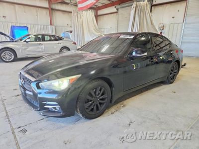 2014 INFINITI Q50 PREMIUM JN1BV7AR0EM692974 - główne zdjęcie licytacji z USA - miniatura