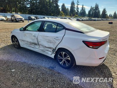 Drugie zdjęcie samochodu z przodu: 2022 NISSAN SENTRA SV VIN:3N1AB8CV3NY260879 - miniatura