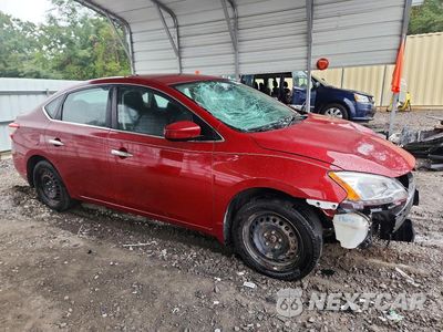 Czwarte zdjęcie samochodu z boku: 2014 NISSAN SENTRA SV VIN:3N1AB7AP5EL637997 - miniatura