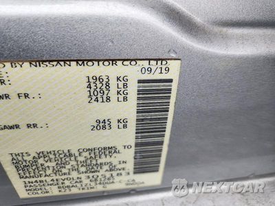 Zdjęcie 12 z 12 samochodu: 2020 NISSAN ALTIMA SL VIN:1N4BL4EV0LN305183 - miniatura