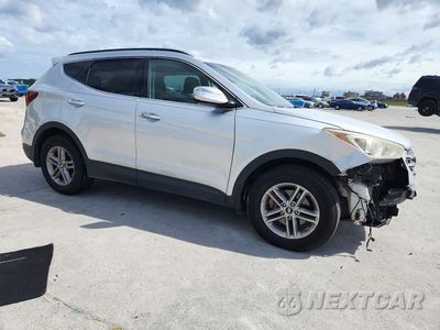 Czwarte zdjęcie samochodu z boku: 2018 HYUNDAI SANTA FE SPORT 2.4L VIN:5XYZU3LB4JG511703 - miniatura