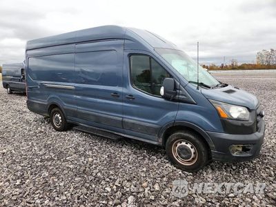 Czwarte zdjęcie samochodu z boku: 2020 FORD TRANSIT T-250 VIN:1FTBR3X80LKA47968 - miniatura