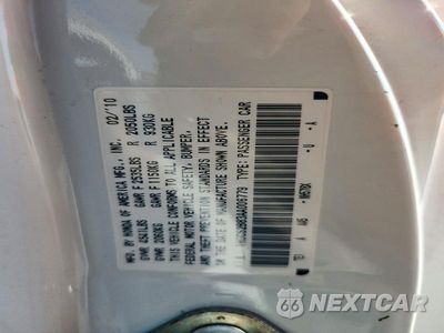 Zdjęcie 12 z 12 samochodu: 2010 HONDA ACCORD EXL VIN:1HGCS2B83AA006779 - miniatura