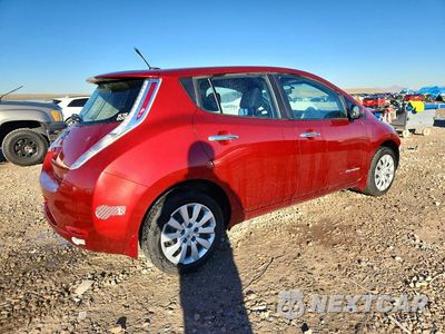 Trzecie zdjęcie samochodu z tyłu: 2014 NISSAN LEAF S VIN:1N4AZ0CP6EC336573 - miniatura