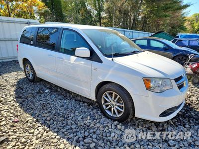 Czwarte zdjęcie samochodu z boku: 2014 DODGE GRAND CARAVAN SE VIN:2C4RDGBG6ER466222 - miniatura
