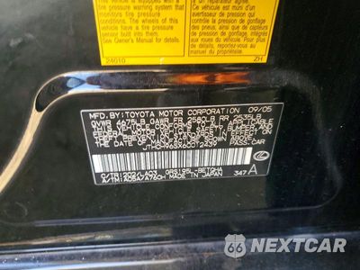 Zdjęcie 12 z 12 samochodu: 2006 LEXUS GS 300 VIN:JTHCH96SX60012439 - miniatura