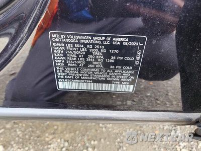 Zdjęcie 13 z 13 samochodu: 2024 VOLKSWAGEN ATLAS CROSS SPORT SE VIN:1V2JE2CA6RC207394 - miniatura