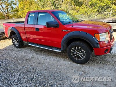 Czwarte zdjęcie samochodu z boku: 2010 FORD F150 SUPER CAB VIN:1FTEX1E82AFD65445 - miniatura