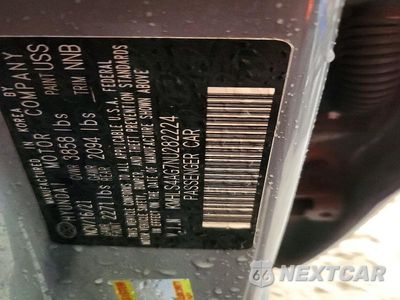 Zdjęcie 12 z 12 samochodu: 2022 HYUNDAI ELANTRA SEL VIN:KMHLS4AG7NU282224 - miniatura