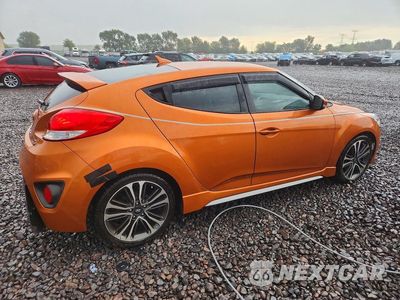 Trzecie zdjęcie samochodu z tyłu: 2016 HYUNDAI VELOSTER TURBO VIN:KMHTC6AE8GU270593 - miniatura