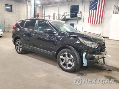 Czwarte zdjęcie samochodu z boku: 2018 HONDA CR-V EXL VIN:5J6RW2H86JL034837 - miniatura