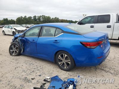 Drugie zdjęcie samochodu z przodu: 2022 NISSAN SENTRA SV VIN:3N1AB8CV7NY269164 - miniatura