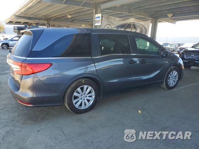Trzecie zdjęcie samochodu z tyłu: 2020 HONDA ODYSSEY LX VIN:5FNRL6H28LB013057 - miniatura