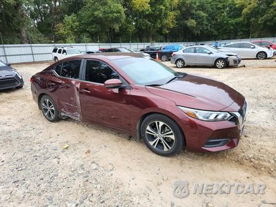 Czwarte zdjęcie samochodu z boku: 2020 NISSAN SENTRA SV VIN:3N1AB8CV5LY214371 - miniatura