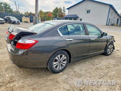 Trzecie zdjęcie samochodu z tyłu: 2013 HONDA ACCORD LX VIN:1HGCR2F39DA211182 - miniatura