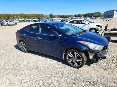 Czwarte zdjęcie samochodu z boku: 2016 HYUNDAI ELANTRA LIMITED VIN:5NPDH4AE3GH668190 - miniatura