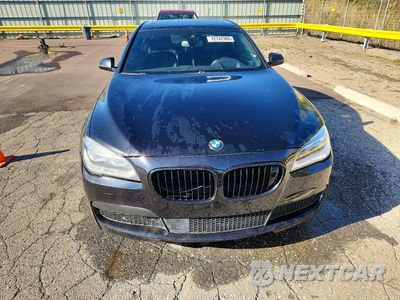 Piąte zdjęcie samochodu w środku: 2013 BMW 750 XI VIN:WBAYB6C58DC998200 - miniatura