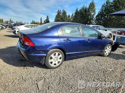 Trzecie zdjęcie samochodu z tyłu: 2008 HONDA CIVIC LX VIN:1HGFA16588L094673 - miniatura