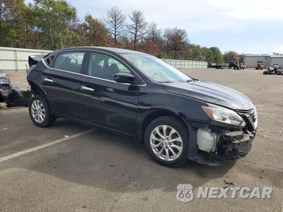 Czwarte zdjęcie samochodu z boku: 2018 NISSAN SENTRA SV VIN:3N1AB7AP3JY208046 - miniatura