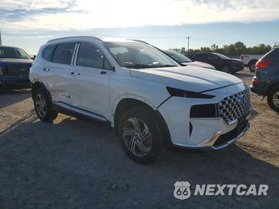 Czwarte zdjęcie samochodu z boku: 2022 HYUNDAI SANTA FE SEL VIN:5NMS2DAJ1NH461314 - miniatura