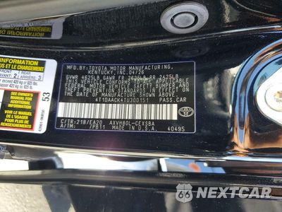 Zdjęcie 13 z 13 samochodu: 2026 TOYOTA CAMRY NIGHTSHADE VIN:4T1DAACK4TU300151 - miniatura