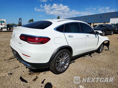 Trzecie zdjęcie samochodu z tyłu: 2021 MERCEDES-BENZ GLC COUPE 300 4MATIC VIN:W1N0J8EB5MG007196 - miniatura