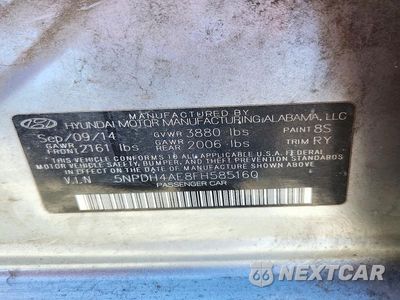 Zdjęcie 12 z 12 samochodu: 2015 HYUNDAI ELANTRA SE VIN:5NPDH4AE8FH585160 - miniatura