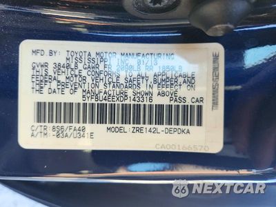 Zdjęcie 12 z 12 samochodu: 2013 TOYOTA COROLLA L VIN:5YFBU4EEXDP143316 - miniatura