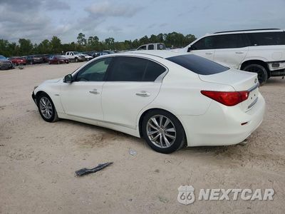 Drugie zdjęcie samochodu z przodu: 2014 INFINITI Q50 HYBRID PREMIUM VIN:JN1AV7AP8EM690691 - miniatura
