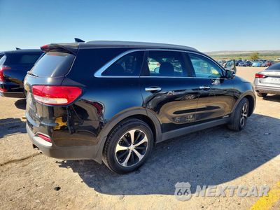 Trzecie zdjęcie samochodu z tyłu: 2017 KIA SORENTO EX V6 VIN:5XYPHDA51HG325688 - miniatura