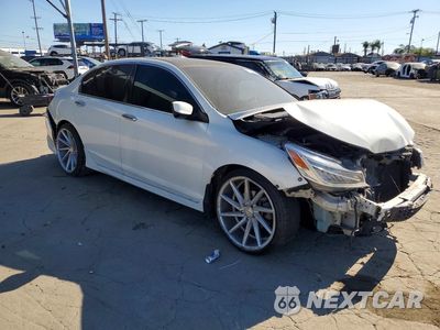 Czwarte zdjęcie samochodu z boku: 2016 HONDA ACCORD SPORT VIN:1HGCR2F55GA232133 - miniatura